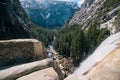 Vernal Fall, Yosemite National Park, California Royalty Free Stock Photo